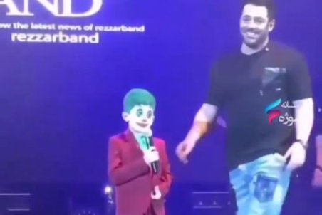 حضور کچلیک باگریم جوکر در کنسرت گلزار