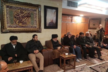 حضور صدر و احمدی‌نژاد در منزل سردار سلیمانی