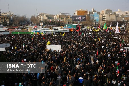 ویدئو / تشییع پیکر سردار سلیمانی در مشهد