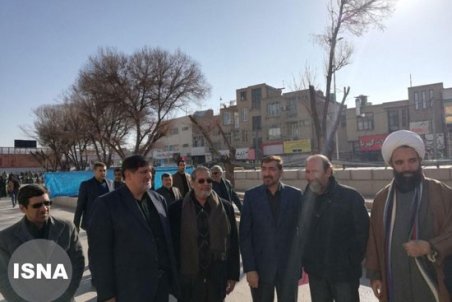 کارگردان «مختار» در مراسم تشییع پیکر سردار