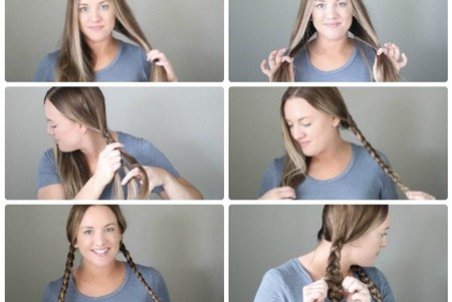 مدل مو ساده در 5 دقیقه!