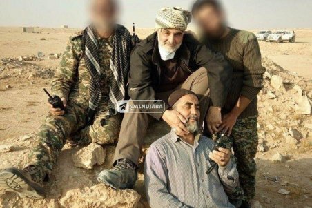 (عکس) تصویری دیده نشده از سردارسلیمانی پس از نابودی داعش