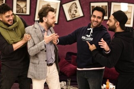 نخستین تصویر از پوریا پورسرخ و بازیگر ترکیه‌ای در «شام ایرانی»