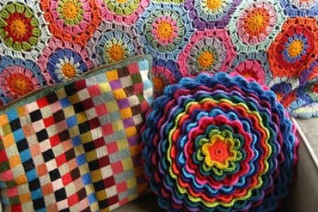 آموزش قلاب بافی به شکل گل