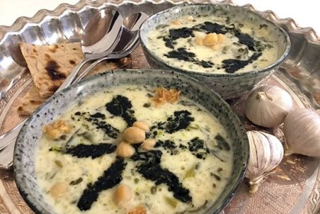 طرز تهیه آش نخود
