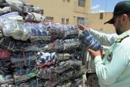 کشف محموله 25 میلیاردی پارچه قاچاق در قم