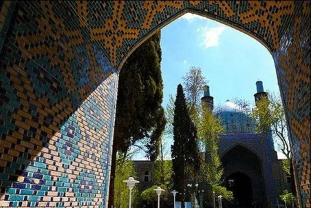 پایان مرمت گنبد مدرسه چهارباغ نزدیک است