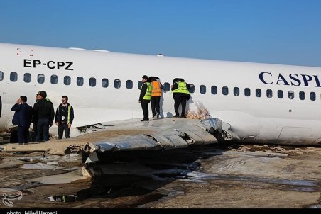 علت خروج هواپیما از باند فرودگاه کرمانشاه مشخص شد