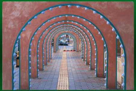 تقویت نشاط شهروندی با اجرای تونل های نوری درسمنان