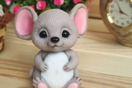 آموزش ساخت عروسک موش