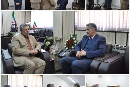 دیدارنماینده منتخب مردم شهرستان های  شاهرود ومیامی با فرماندارویژه شاهرود