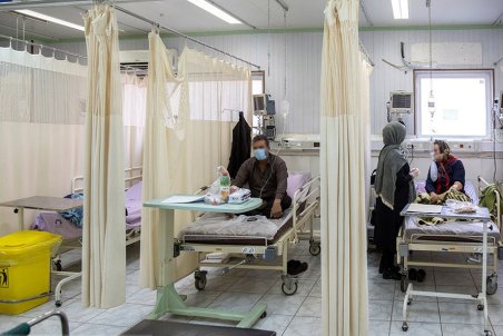 تصاویر جدید از بخش بیماران کرونا در بیمارستان کامکار قم