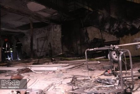 مرد ۳۵ ساله در آتش سوخت+عکس