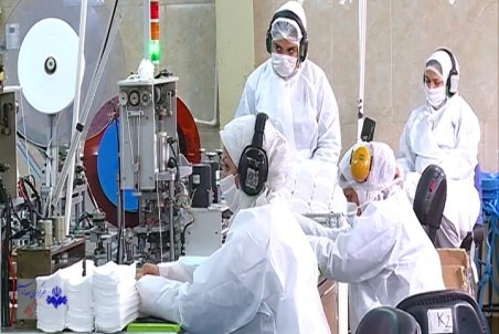 تولید روزانه  170 هزار ماسک در قم