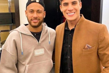 (عکس) تبریک نیمار به مادرش بابت ازدواج مجدد