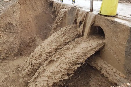 خطر سیلاب و آبگیری در اسفرورین قزوین برطرف شد