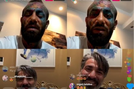 ماجرای جنجالی لایو اینستاگرامی تتلو با وحید شمسایی