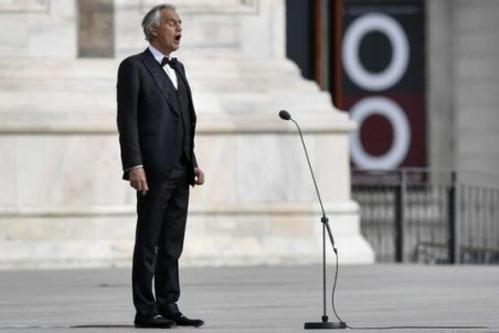 کنسرت آنلاین «آندره آ بوچلی» رکورد زد