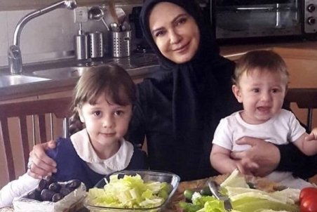 نوه های لعیا زنگنه/ عکس