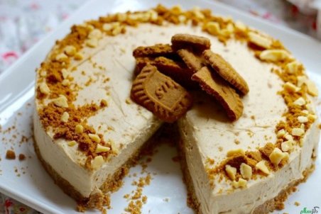 طرز تهیه چیز کیک با بیسکویت