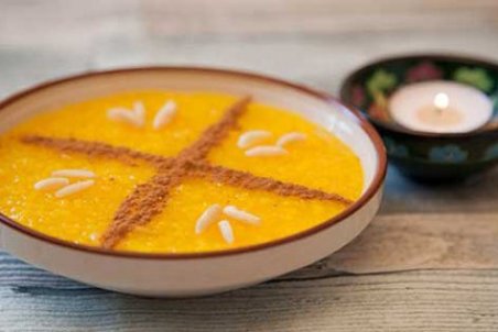 افطاری روز؛  طرز تهیه شله زرد