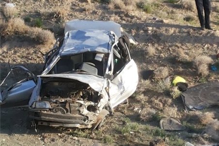 حادثه مرگبار رانندگی در محور مرند- جلفا/ ۱نفر کشته و ۶نفر زخمی شد