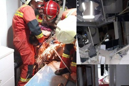 انفجار در واحد مسکونی؛ ۱۱ نفر مجروح شدند