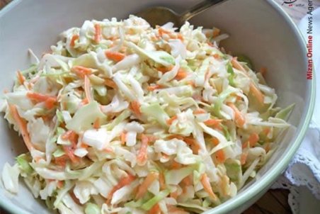 طرز تهیه سالاد کلم سفید