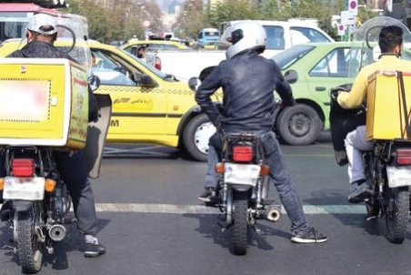 حال و روز پیک‌های موتوری در روزهای کرونایی