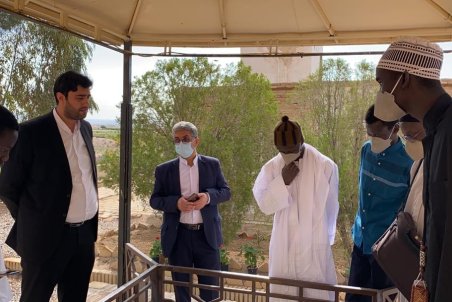 بازدید طلاب سنگالی از آرامگاه های عارفان نامی استان سمنان