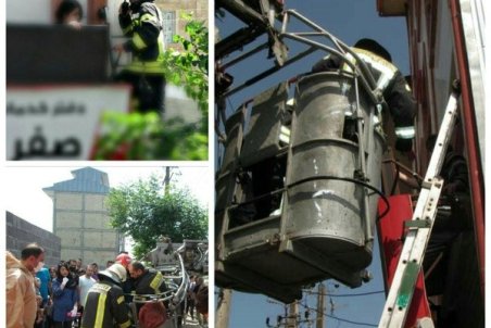 نجات معجزه آسای دختر ۱۵ ساله در رشت/ سقوط از ارتفاع به خیر گذش