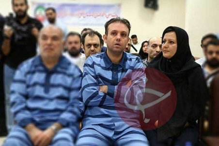 تصویری از سلطان خودرو و همسرش در دادگاه