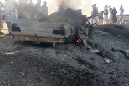 ماجرای آتش‌سوزی خودروی اتباع افغان در یزد