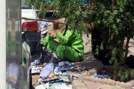 ضرب و شتم یک پاکبان در جنوب تهران