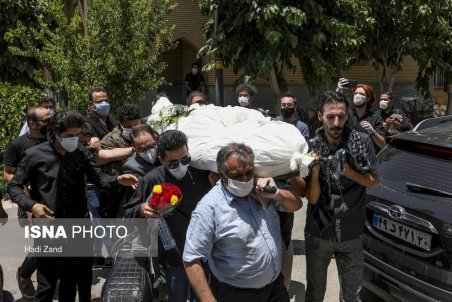 (تصاویر) تشییع پیکر علیرضا راهب