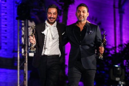 ﻿ برادران تولی‌خانلو در یک قاب/تصویری که نوید محمدزاده برای تولد پیمان معادی منتشر کرد