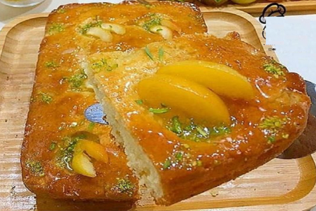 طرز تهیه کیک زردآلو