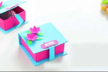 ساخت جعبه کادویی حرفه‌ای با روشی ساده + فیلم