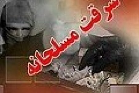 سرقت مسلحانه از طلافروشی در غرب تهران