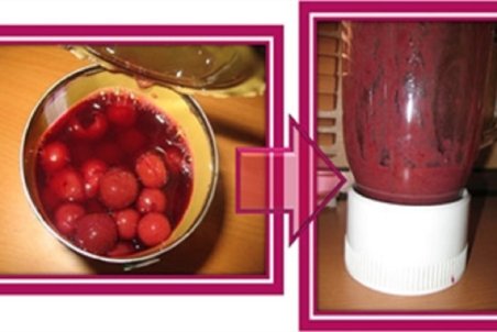 طرز تهیه دسر آلبالو