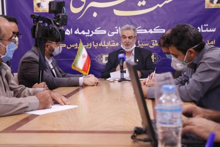 نشست خبری رئیس ستاد قرارگاه مردمی کریمه اهل بیت (ع) به روایت تصویر