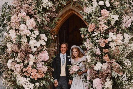 (تصاویر) جشن ازدواج نوه ملکه انگلیس