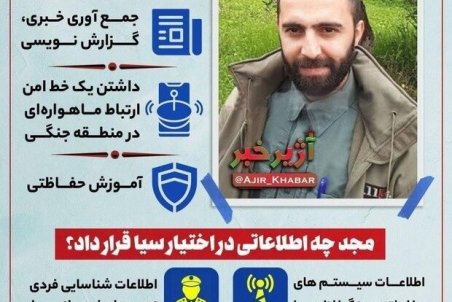 عکس | «موسوی مجد» جاسوس سیا و موساد را بهتر بشناسید