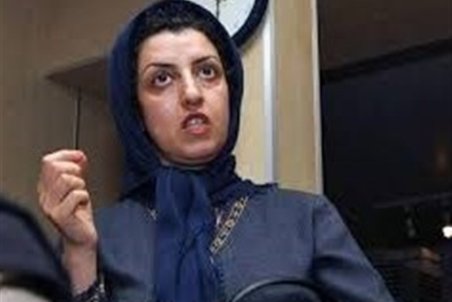 نرگس محمدی با پدر، مادر، خواهر و برادر ملاقات و ‌با ‌فرزند‌نش تلفنی صحبت کرد‌‌