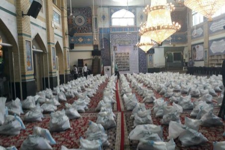 توزیع ۲۰ هزار بسته معیشتی همزمان با دهه امامت و ولایت