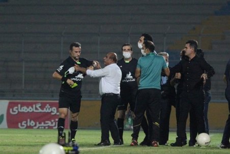 واکنش داور پارس جنوبی - فولاد به حضورش در جشن تولد!