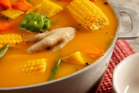 طرز تهیه سوپ پای مرغ