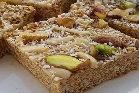 طرز تهیه شیرینی کنجدی