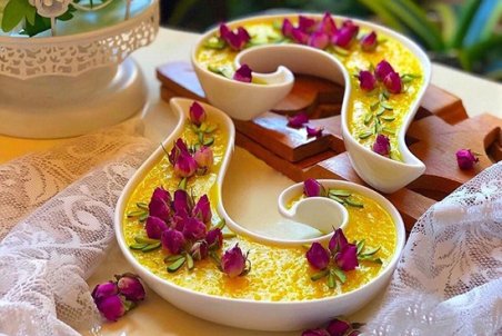 طرز تهیه شله زرد