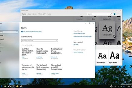نحوه نصب فونت در ویندوز 10